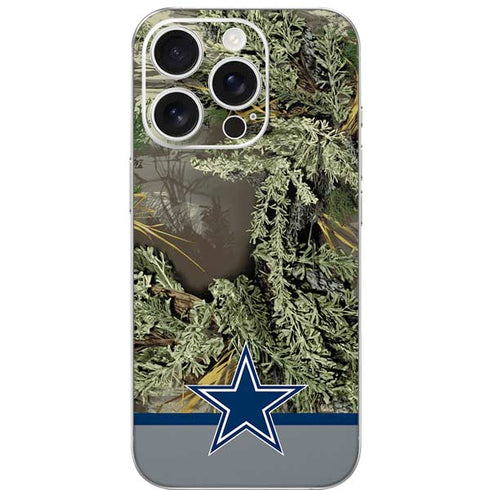 NFL Realtree Camo Dallas Cowboys iPhone 16 Pro Skin